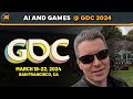 The ai and games gdc 2024 vlog