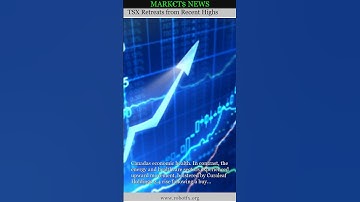 TSX Retreats from Recent Highs