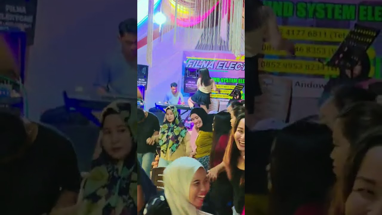 Bang Dahar berulah mengguncang VJ Vina dan VJ Kiki MOLULO di Desa Puuwonua Kec. Andowia Konawe Utara