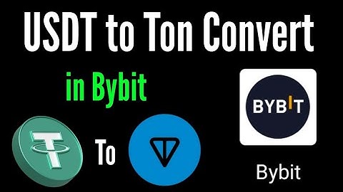 How to Convert usdt to ton on bybit / usdt to ton coin convert on bybit