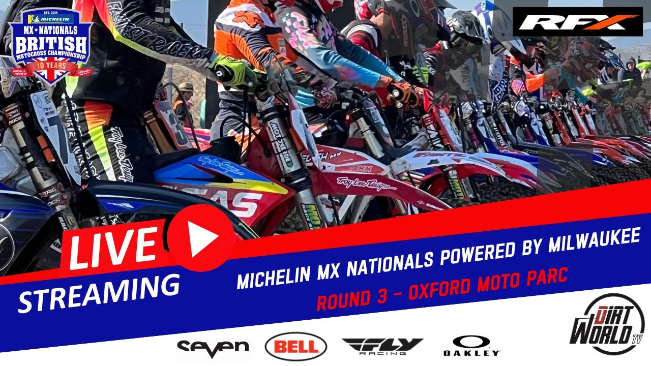 MX Nationals British Motocross Championship Round 3 Oxford Moto Parc