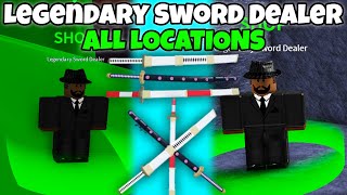 Legendary Sword Dealer ALL Locations & TTK in Blox Fruits! Sea 2