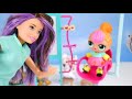 LOL OMG Makeover with DIY Racing A Bunks and Big Sister Fashion Doll