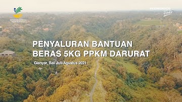 Bansos Beras 5 Kg Cair untuk 12.879 KPM di Gianyar Bali