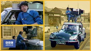 1976: JOHN NOAKES rides a BBC TV CITROËN DS SAFARI | Blue Peter | Retro Tech | BBC Archive