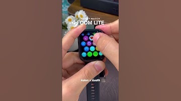 Aolon Foomlite Smartwatch – Big AMOLED Screen, Long Battery Life, All-Day Style