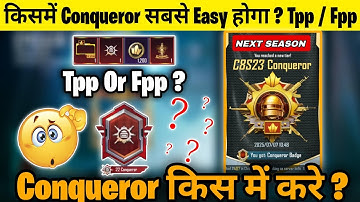 🇮🇳NEW SEASON TPP/FPP : RANK PHSH TIPS - EASY “4 DAY” CONQUEROR GUIDE FOR LOW DEVICE EXPLAINED - SOLO