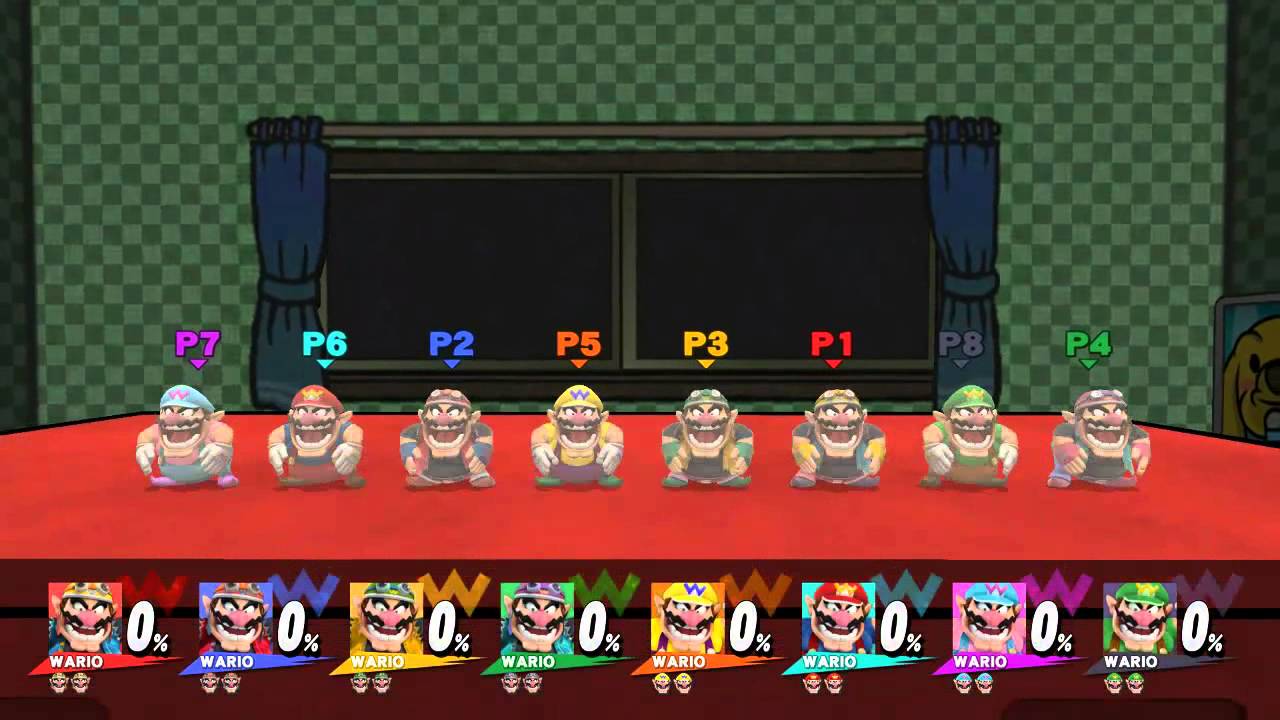 8-Player Glitch: Wario
