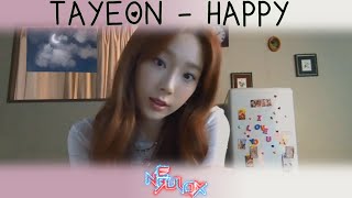 Taeyeon - Happy [Male Ver.]