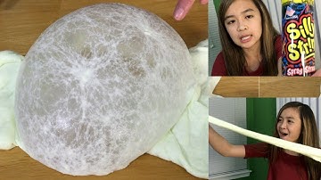How to Make Silly String Slime  - DIY by Isabelle