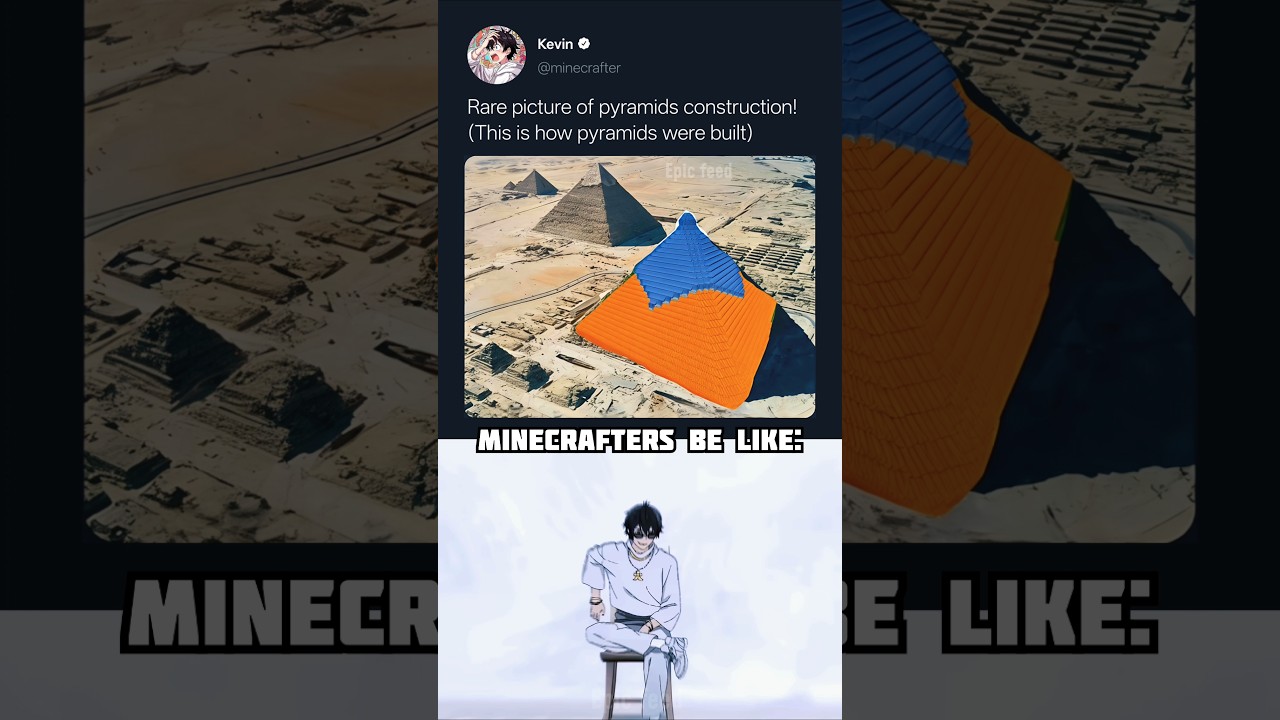 Every Minecrafter’s dream project! 💀 