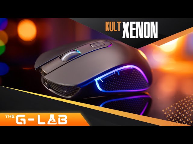 G-LAB - Souris Gaming sans fil Kult Neon RGB