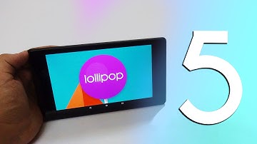Top 5 Android 5.0 Lollipop Features !