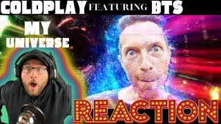 COLDPLAY X BTS- MY UNIVERSE (REACTION !!!) THIS IS ONE OF THE BEST & COOLEST MUSIC VIDEOS EVER MADE