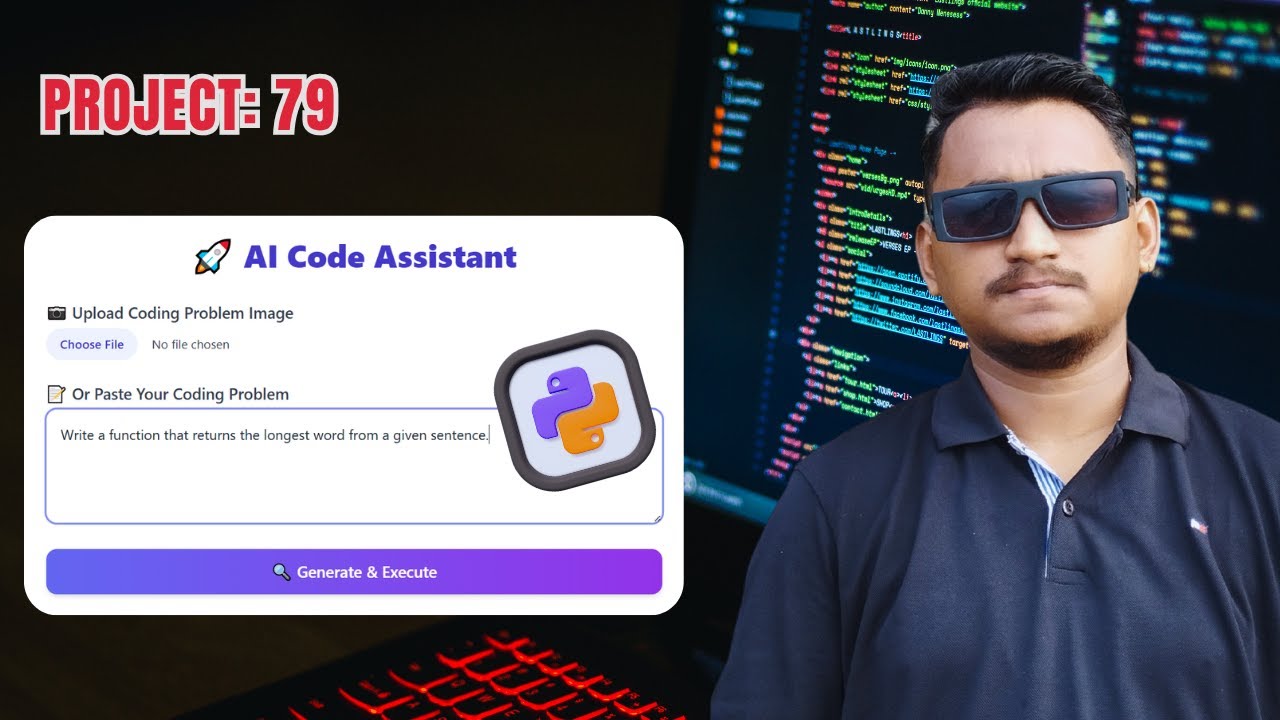 Project 79: Next-Gen AI Code Assistant | Groq x Python Full Project