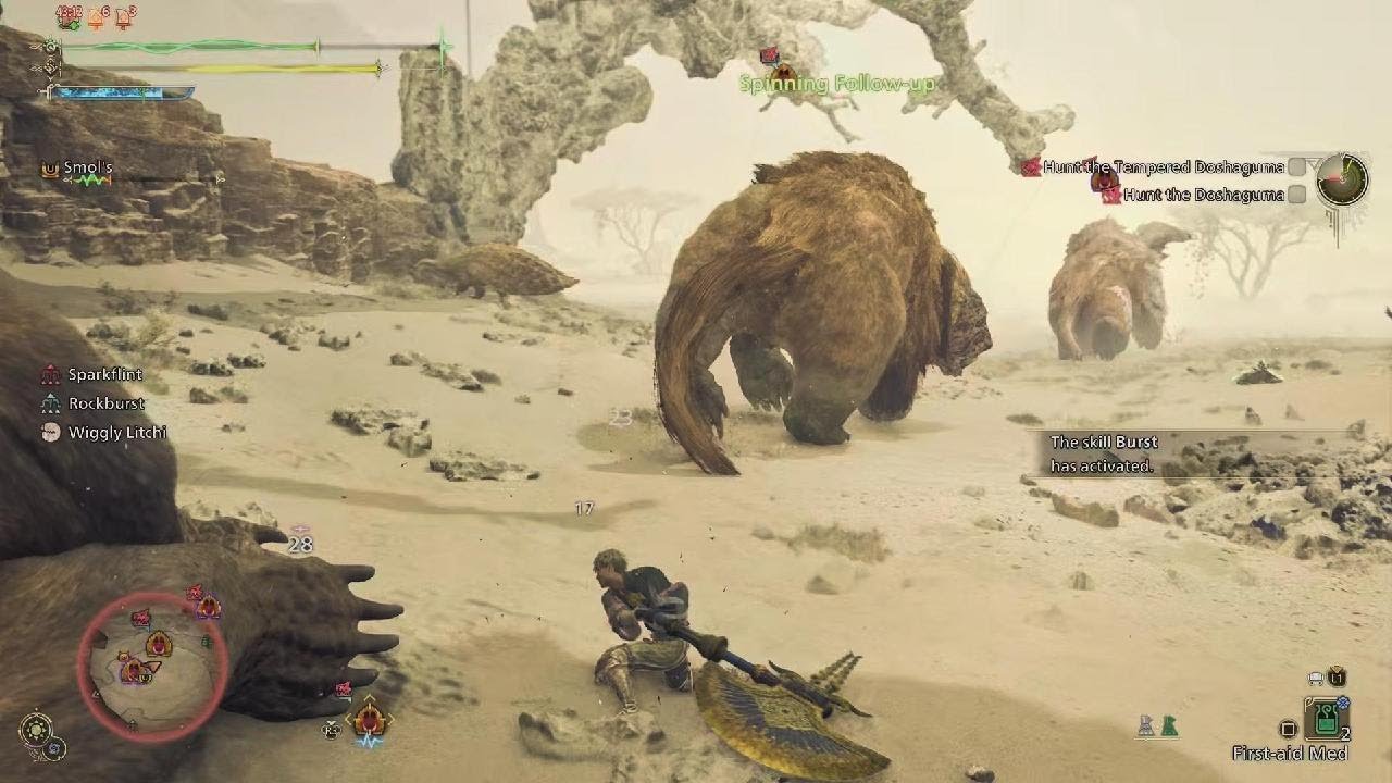 Reverse Jumping a Dosha pack