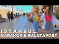 Istanbul Turkey 2022 Karaköy&Galataport 18 June 2022 Walking Tour | 4K UHD 60FPS | Travel Vlog
