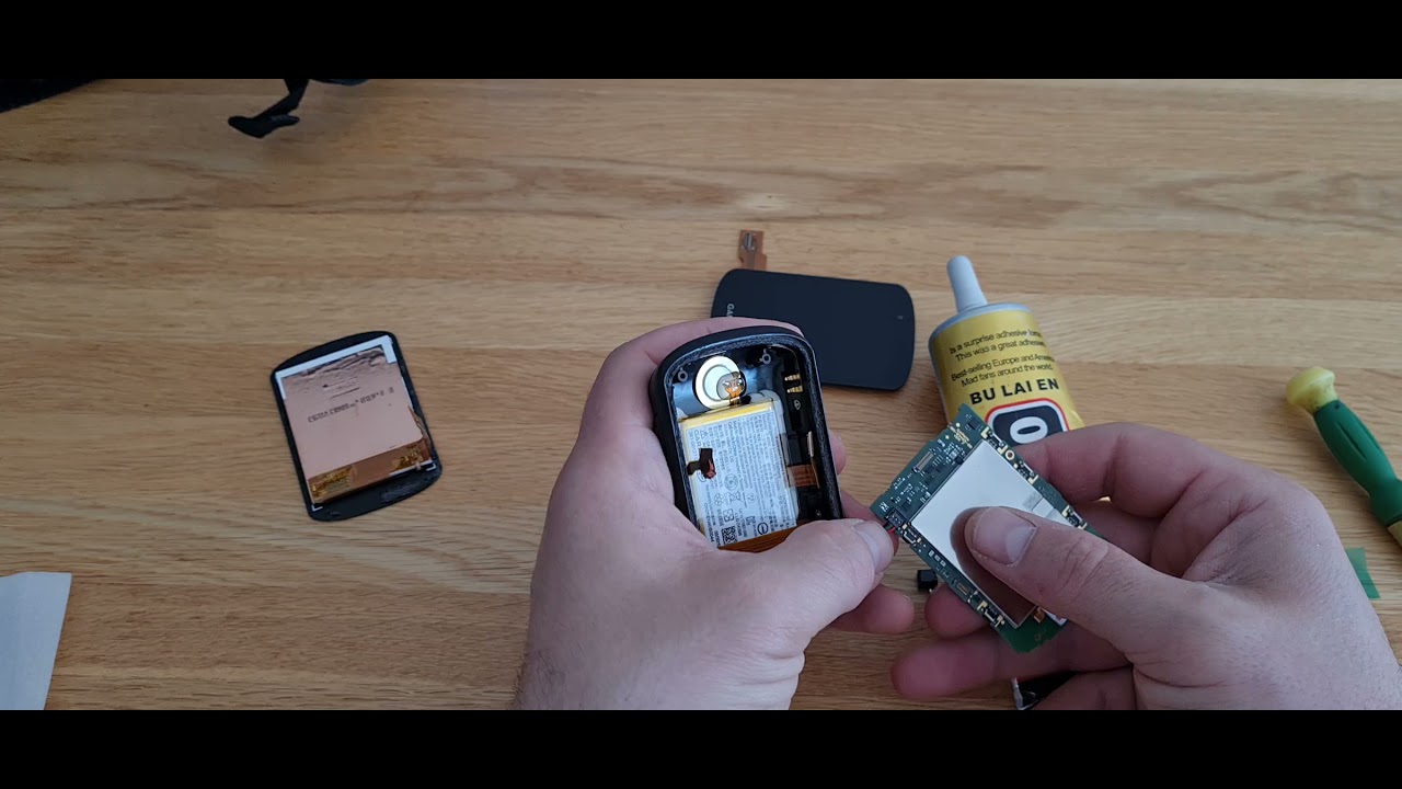 Garmin edge 530 Disassembly Replacement Instruction - YouTube