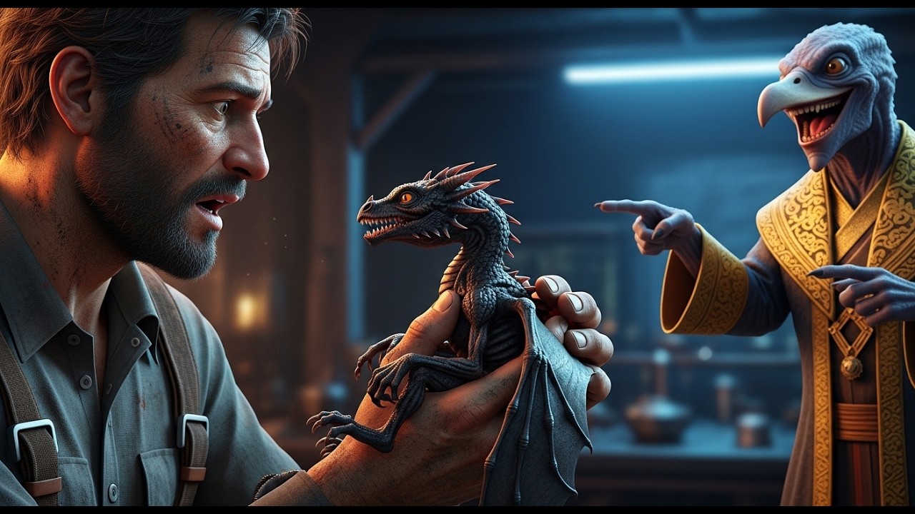 Богач смеялся над нищим механиком, пока Дракон не сделал СВОЙ выбор... 🐉