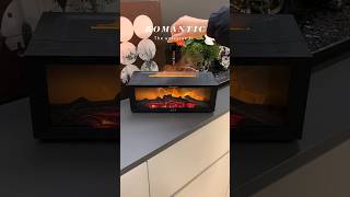 Romantic flame diffuser🔥#flamediffuser #firewood #warmth #lifestyle #minimalist #minimalisthome #fyp