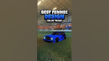Fennec Design (Blue Team) #43 #RocketLeague #RocketLeaguePresets #RocketLeagueDesigns