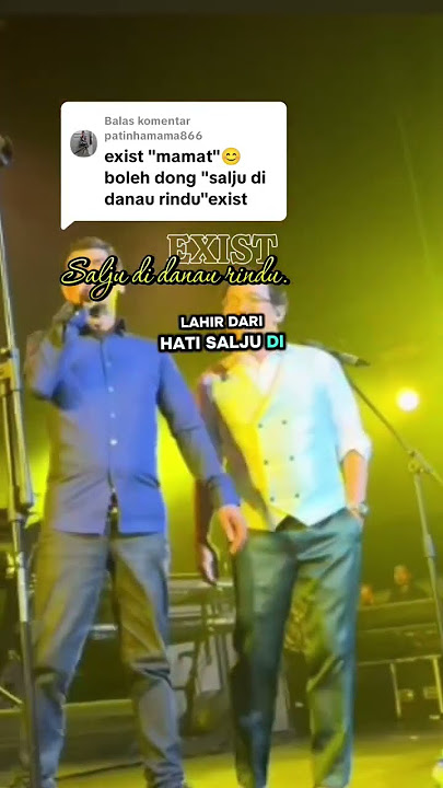 exist_salju didanau rindu. #fypyoutube #lagujiwang #fypmalaysia #slowrock80s90s #rockjiwang #fy