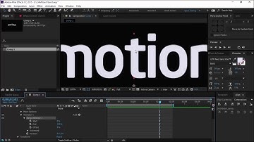 After Effect BASIC - Bài 8 - Thuộc tính Animate của Text Layer trong After Effect CC 2015
