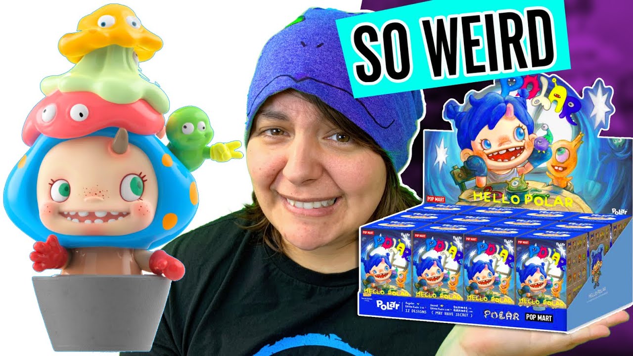 Mushroom Fairy?! I Bought Full Set WEIRDEST Set Of Designer Toys