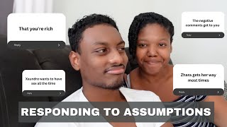 Responding to Assumptions about Us
