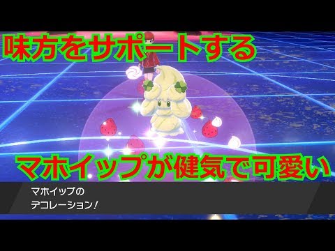 【ポケモン剣盾】ダブルバトル開拓したい7-パティシエ型マホイップ
