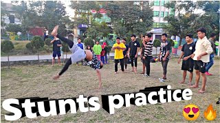 Tricking / Flips / Tumbling practice || Kathmandu gathering practice 🔥🔥🔥