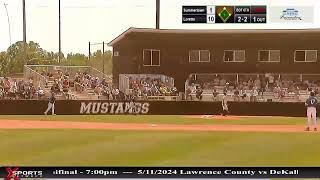 Loretto High School vs Summertown High School  Baseball  5_11_2024 2A Region 5 Championship Game