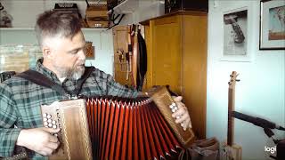 Pallars-Anders Visa, Efter E. Olsson, Nor, Järvsö. Durspel Diatonic Accordion.