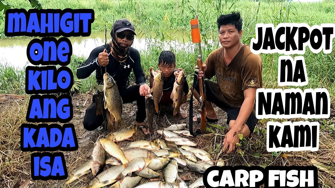 ONE KILO KADA ISA | CARP FISH jackpot na Naman kami...