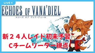 【FF14】初見２４人で逝く！エコーズオヴヴァナディール！Cアラ目線【蒼音リョウVtuber】