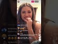 Kenzie Ziegler’s live that she did with Eden McCoy on (2/2/18)