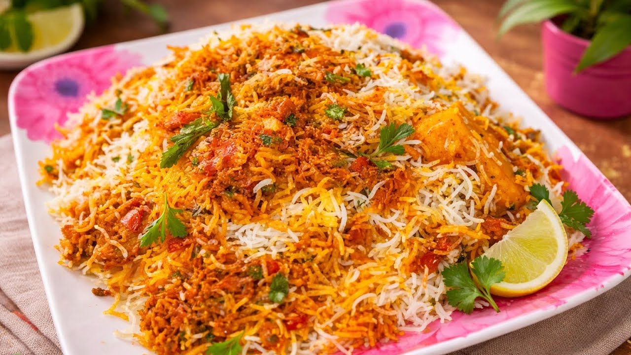 Mumbai ki Mashoor Chicken Dum Biryani | Lajwaab jaldi aur kam Masale wali | step by step recipe 