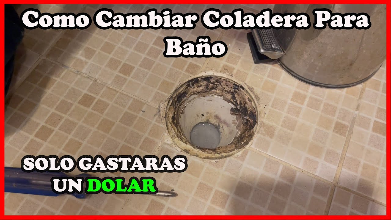 Trampa Para Pelo En Coladera