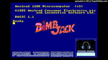 Bomb Jack Soundtrack - Theme - Amstrad CPC 6128 - Pixelizer REMIX