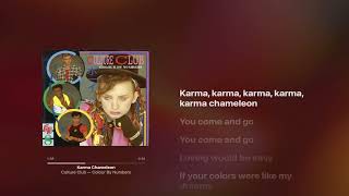 karma chameleon - Culture Club