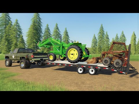 Getting New Tractors For Our Farm And Calling The Police | Back In My Day 13 | Farming Simulator 19