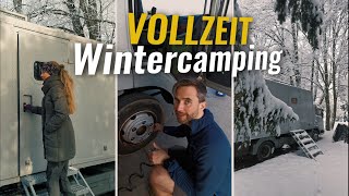 Fulltime winter camping | Our experiences  5 pros / 5 cons