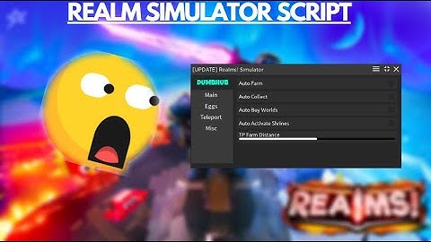 REALMS SIMULATOR SCRIPT | READ DESCRIPTION BEFORE USING | AUTO FARM, AUTO COLLECT AND MORE!!