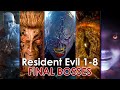 Evolution of final bosses in main resident evil games 20022021