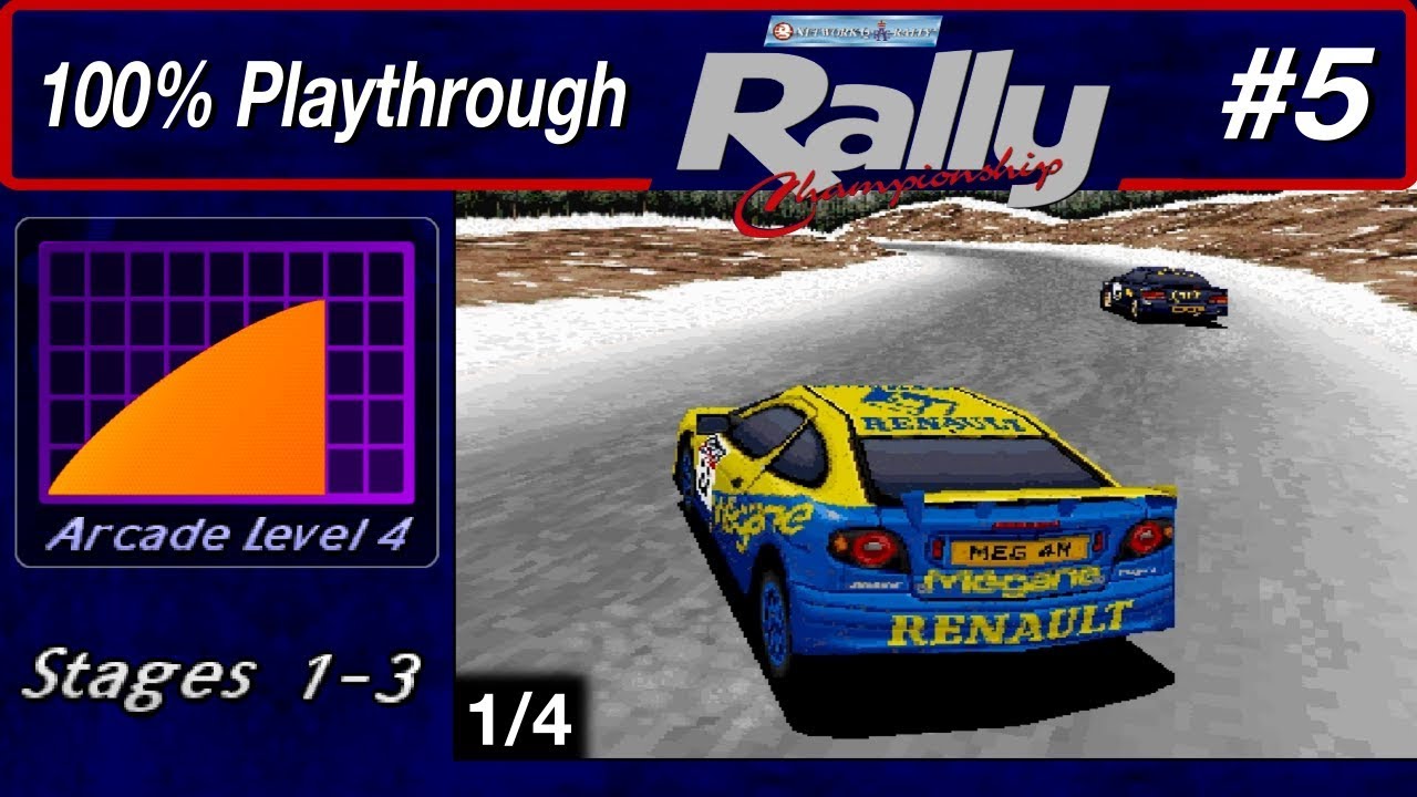 Network Q RAC Rally Championship 5 Arcade Level 4 Stages 13 YouTube