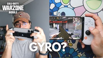 I tried Warzone Mobile With Gyro Controls (Iphone 15 pro max + Backbone)