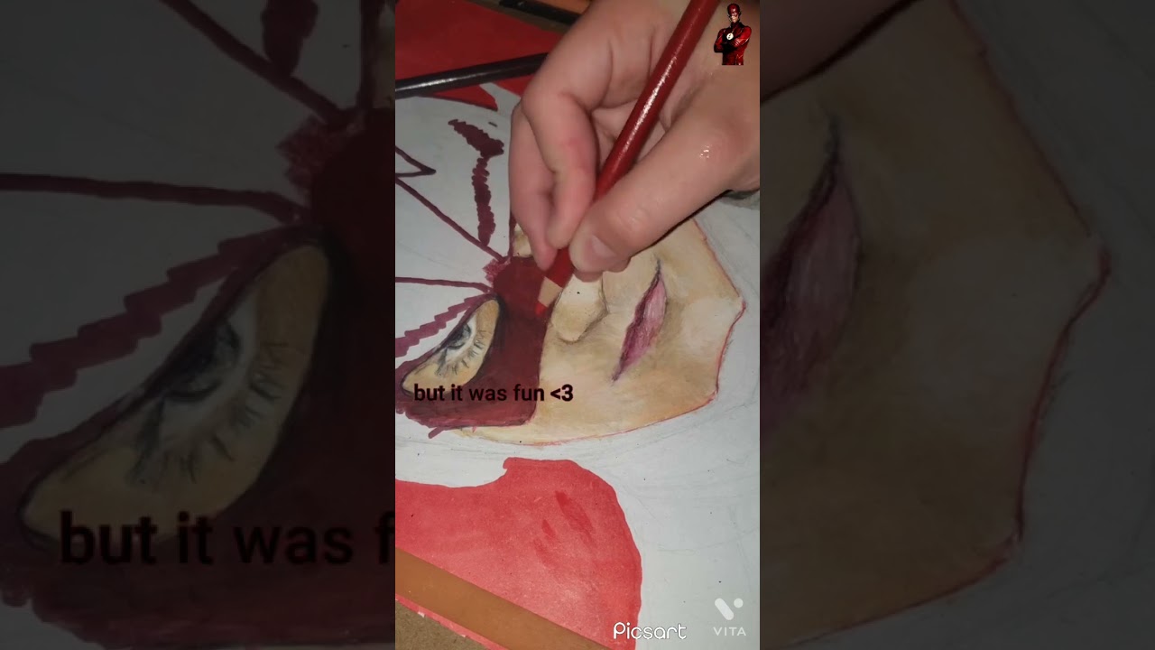 drawing the flash cw version 