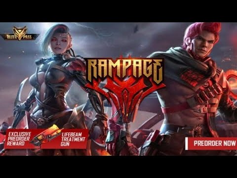 Free Fire new elite pass rampage - YouTube