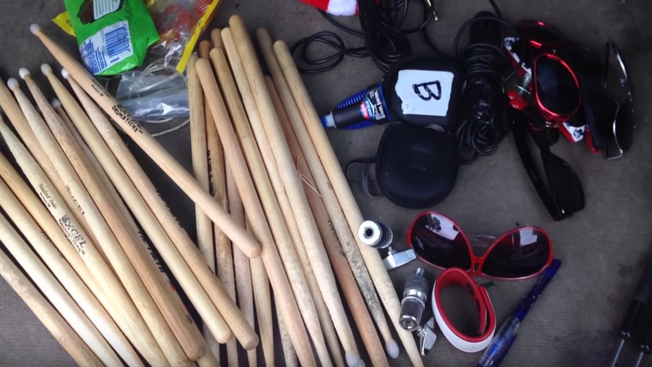 What Every Drummer should have in their Stick Bag