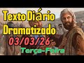 Texto Diário Dramatizado JW 🌏